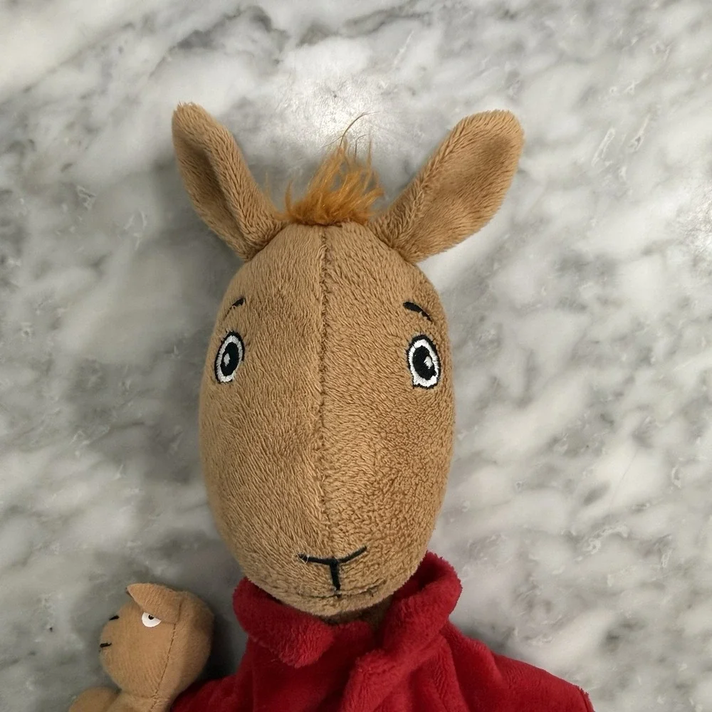 Llama Red Pajamas Plush Stuffed Book Character Toy Figure 15